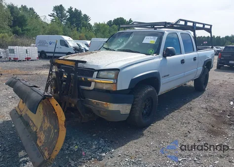 2003 Chevrolet Silverado 2500Hd Lt from USA, damaged, VIN 1GCHK23U53F115217